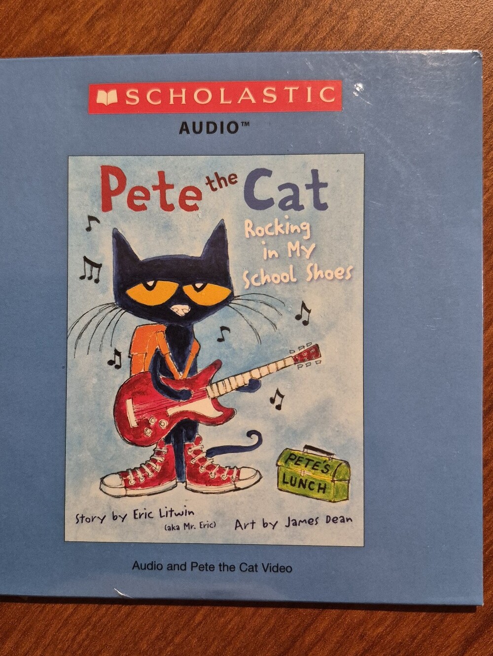 Audio CD 'Pete the Cat Rocking in My School Shoes' Litwin NEW Sealed Scholastic